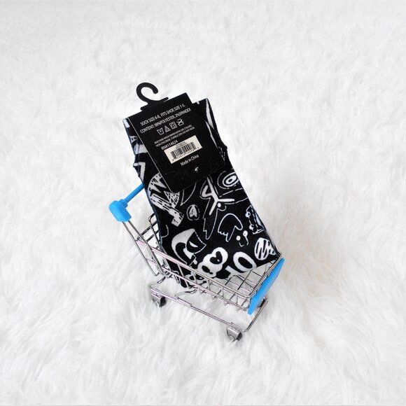 Versace Boys Socks Black White 1969 Size 6-8 Abbigliamento Sportivo SRL - Picture 4 of 9